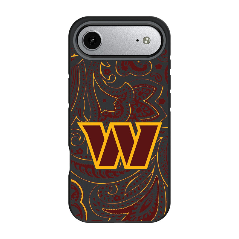 Washington Commanders Paisley iPhone Bump Phone Case for Apple iPhone