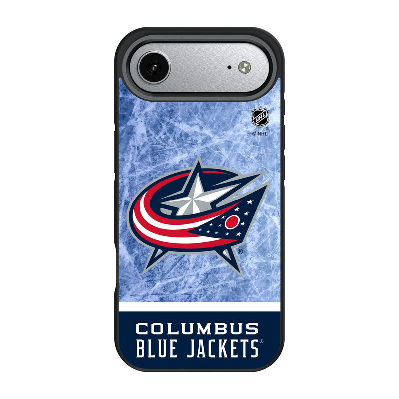 Columbus Blue Jackets Ice Wordmark iPhone Bump Phone Case for Apple iPhone