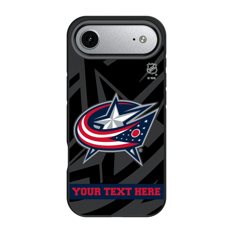Columbus Blue Jackets Personalized Tilt iPhone Bump Phone Case for Apple iPhone