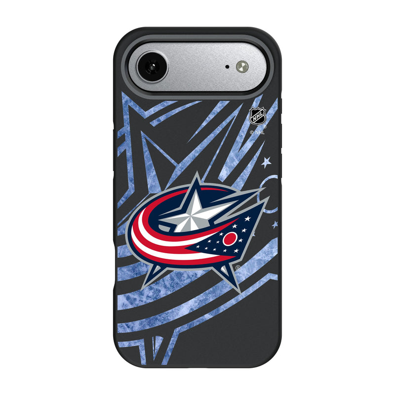 Columbus Blue Jackets Ice Tilt iPhone Bump Phone Case for Apple iPhone