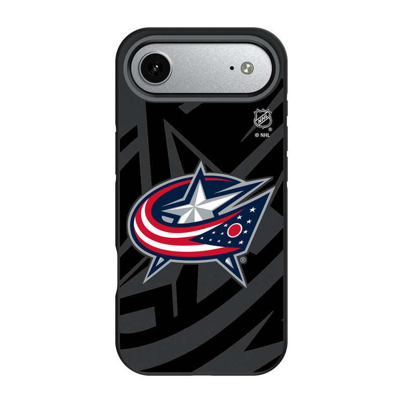 Columbus Blue Jackets Monocolor Tilt iPhone Bump Phone Case for Apple iPhone