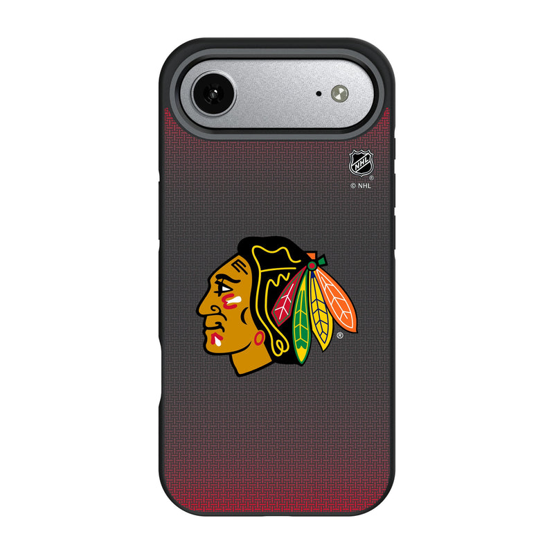 Chicago Blackhawks Linen iPhone Bump Phone Case for Apple iPhone