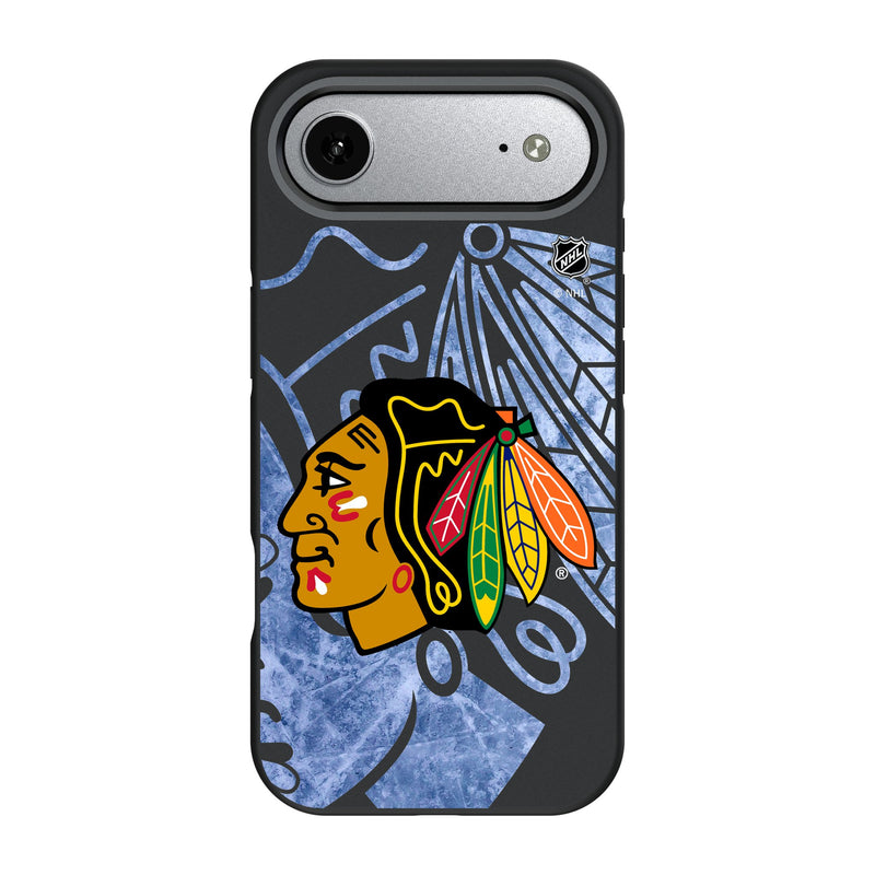 Chicago Blackhawks Ice Tilt iPhone Bump Phone Case for Apple iPhone