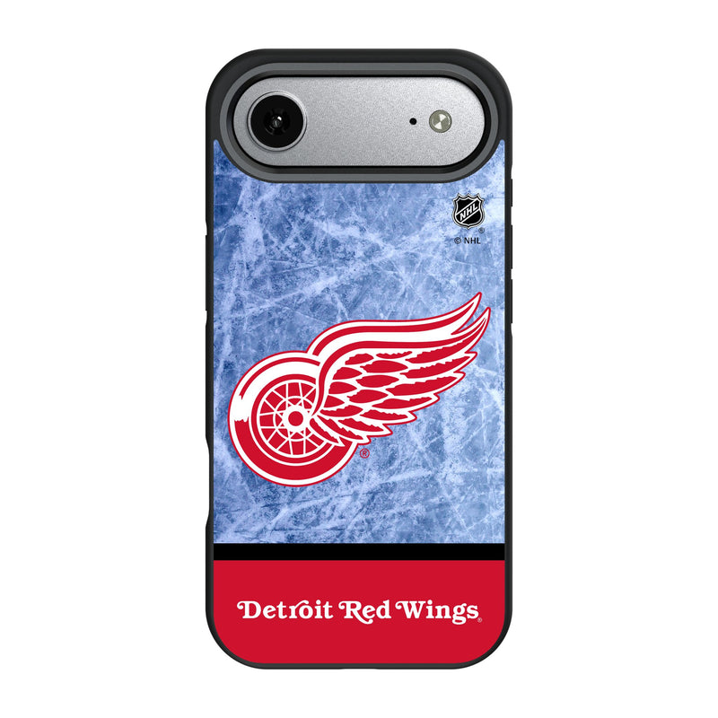 Detroit Red Wings Ice Wordmark iPhone Bump Phone Case for Apple iPhone