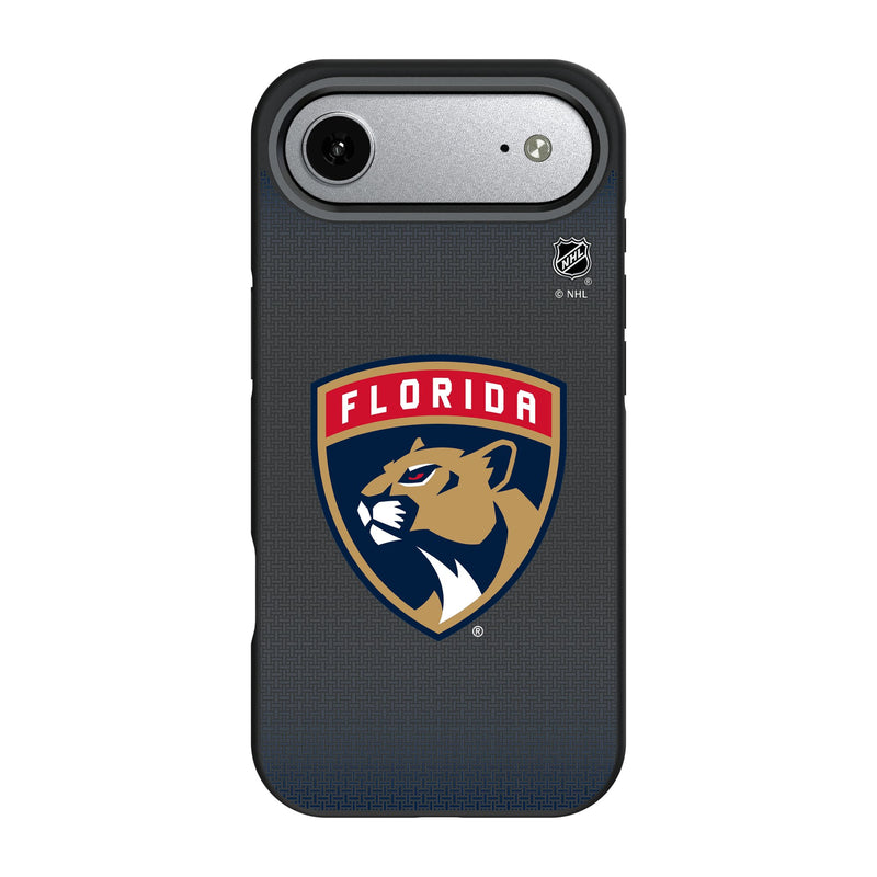 Florida Panthers Linen iPhone Bump Phone Case for Apple iPhone