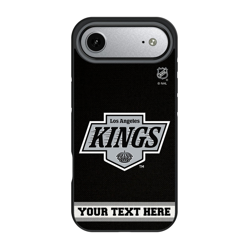 LA Kings Personalized Stripe iPhone Bump Phone Case for Apple iPhone