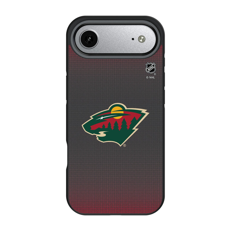 Minnesota Wild Linen iPhone Bump Phone Case for Apple iPhone