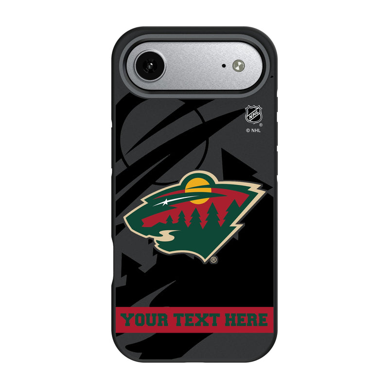 Minnesota Wild Personalized Tilt iPhone Bump Phone Case for Apple iPhone