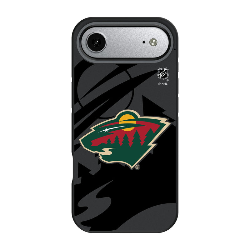 Minnesota Wild Monocolor Tilt iPhone Bump Phone Case for Apple iPhone