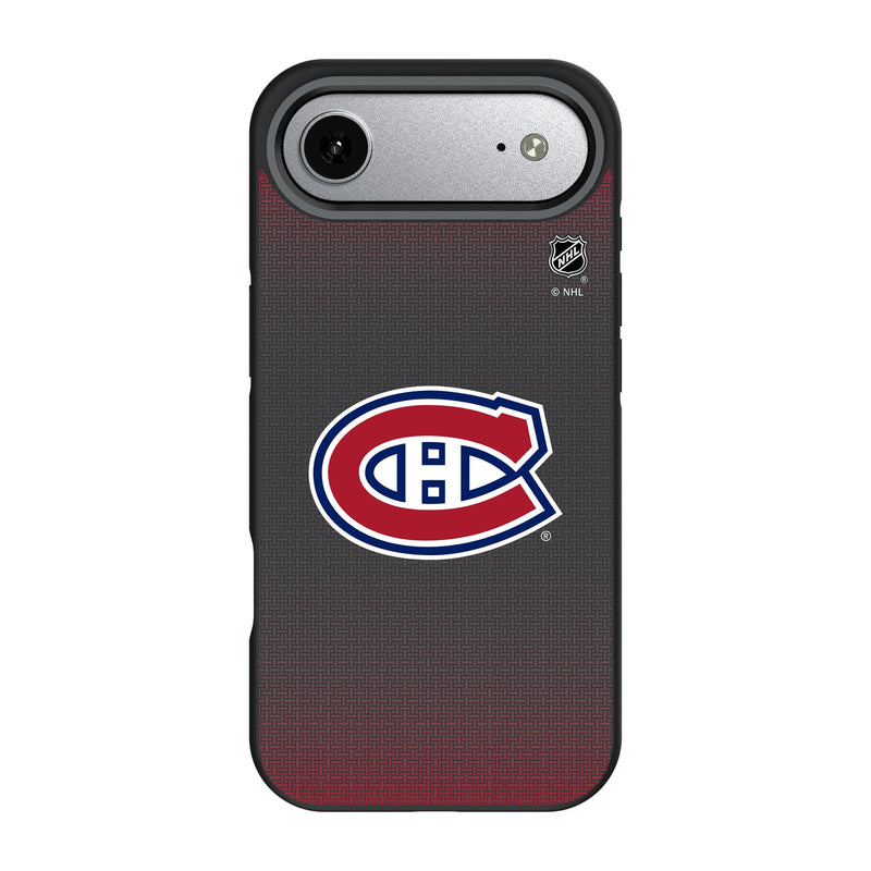 Montreal Canadiens Linen iPhone Bump Phone Case for Apple iPhone