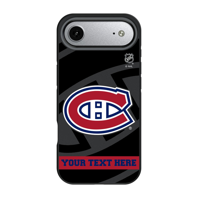Montreal Canadiens Personalized Tilt iPhone Bump Phone Case for Apple iPhone