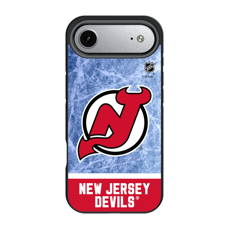 New Jersey Devils Ice Wordmark iPhone Bump Phone Case for Apple iPhone