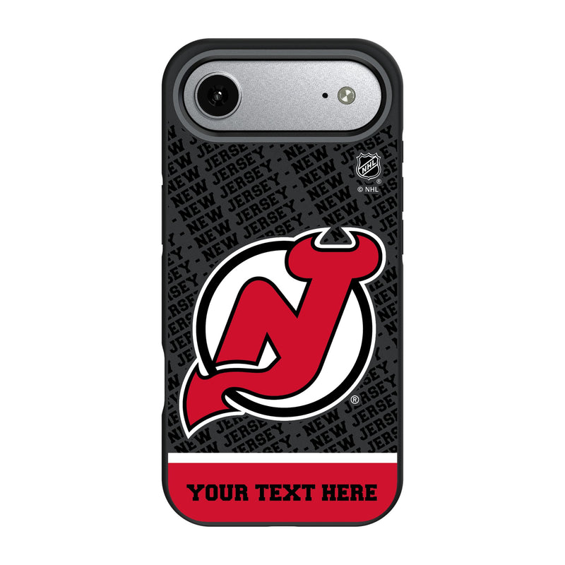 New Jersey Devils Personalized EndZone Plus iPhone Bump Phone Case for Apple iPhone