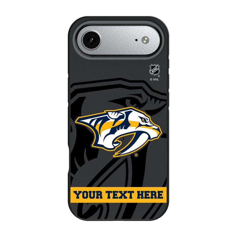 Nashville Predators Personalized Tilt iPhone Bump Phone Case for Apple iPhone