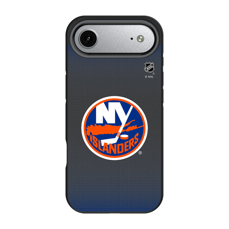 New York Islanders Linen iPhone Bump Phone Case for Apple iPhone
