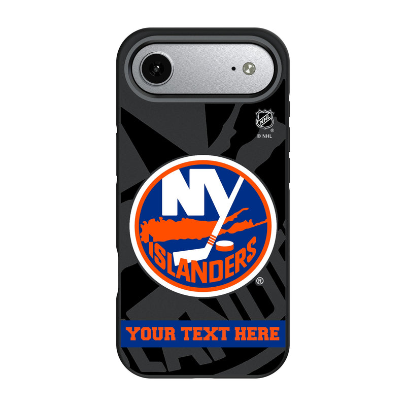 New York Islanders Personalized Tilt iPhone Bump Phone Case for Apple iPhone