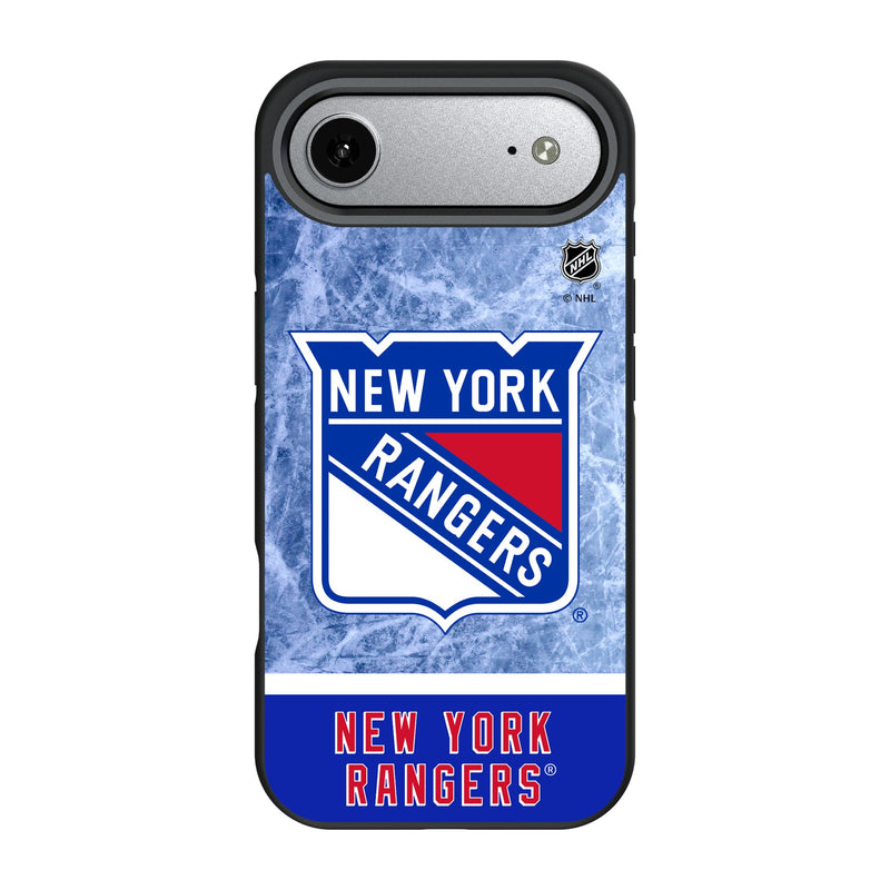 New York Rangers Ice Wordmark iPhone Bump Phone Case for Apple iPhone