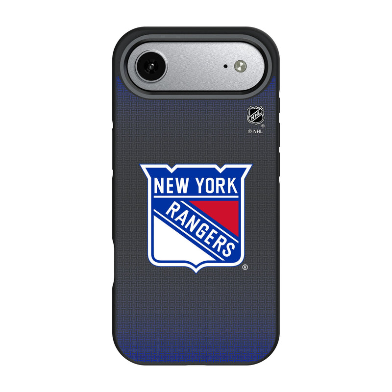 New York Rangers Linen iPhone Bump Phone Case for Apple iPhone