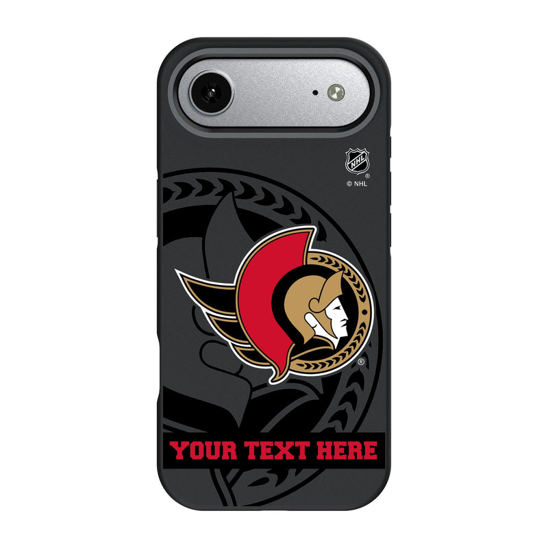 Ottawa Senators Personalized Tilt iPhone Bump Phone Case for Apple iPhone