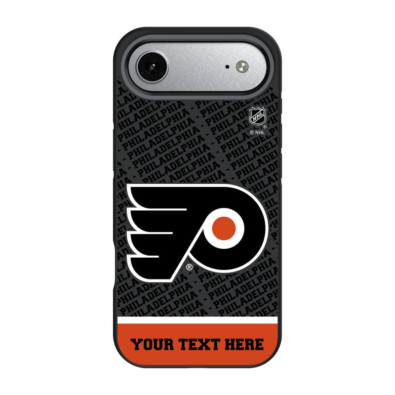 Philadelphia Flyers Personalized EndZone Plus iPhone Bump Phone Case for Apple iPhone