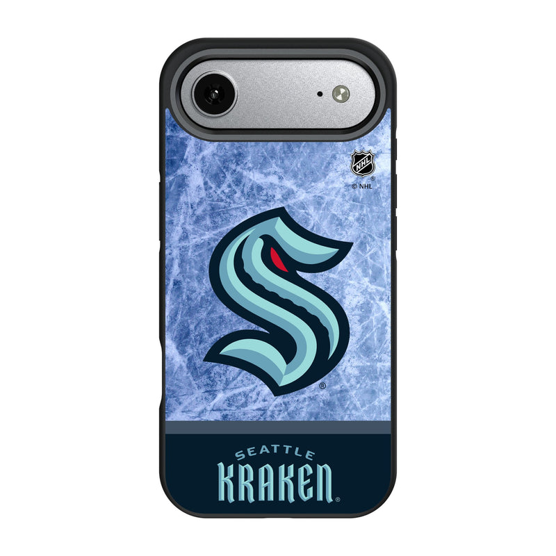 Seattle Kraken Ice Wordmark iPhone Bump Phone Case for Apple iPhone