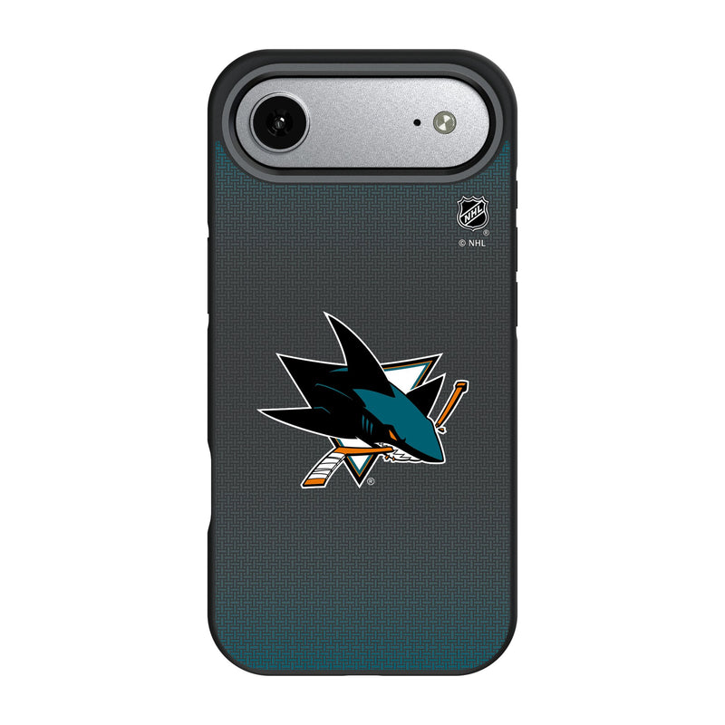 San Jose Sharks Linen iPhone Bump Phone Case for Apple iPhone