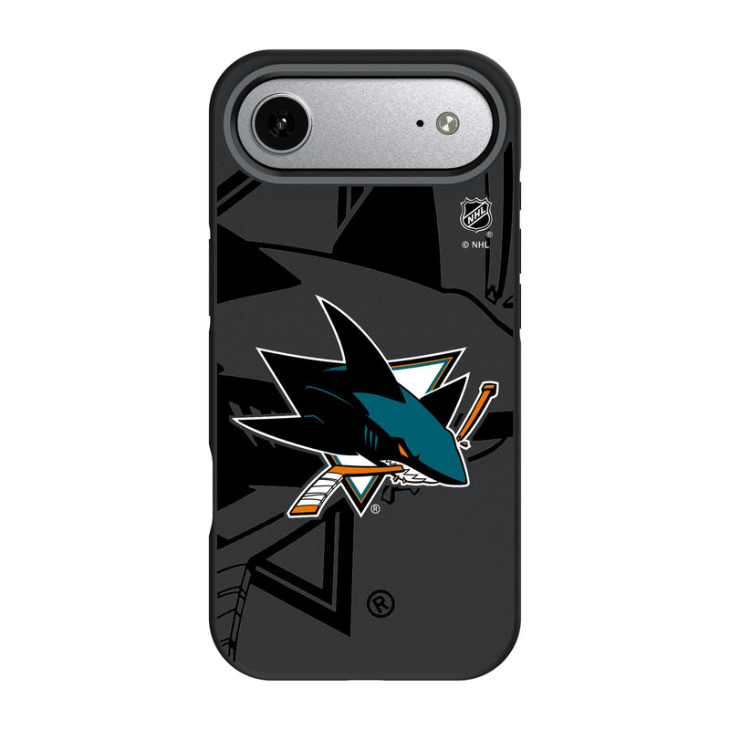 San Jose Sharks Monocolor Tilt iPhone Bump Phone Case for Apple iPhone