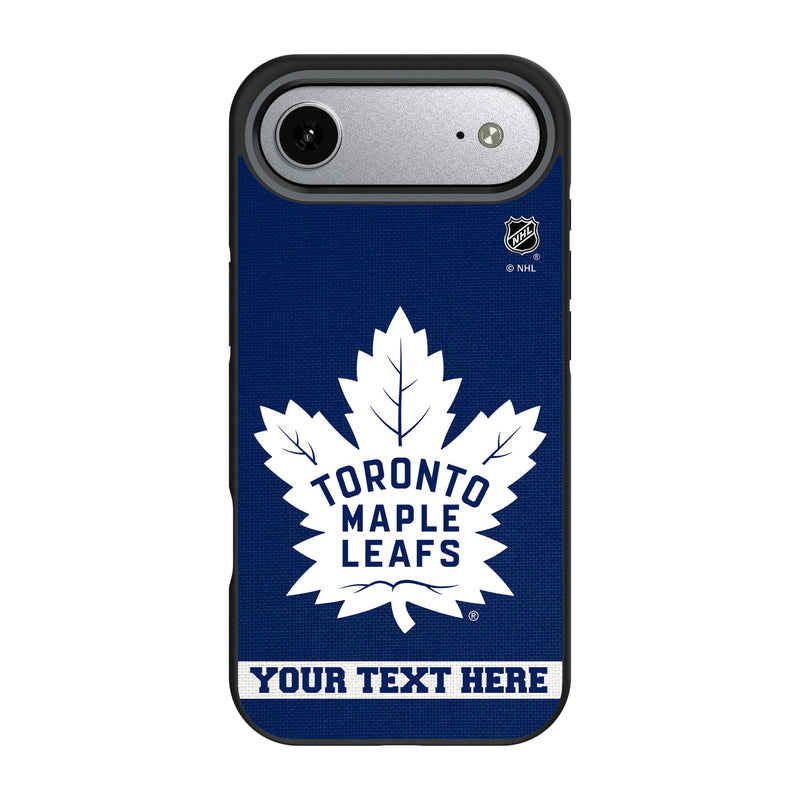 Toronto Maple Leafs Personalized Stripe iPhone Bump Phone Case for Apple iPhone
