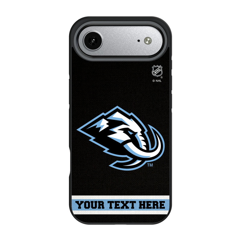 Utah Mammoth Personalized Stripe iPhone Bump Phone Case for Apple iPhone