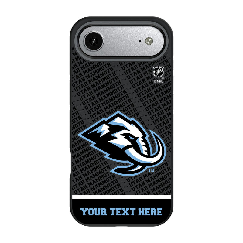Utah Mammoth Personalized EndZone Plus iPhone Bump Phone Case for Apple iPhone