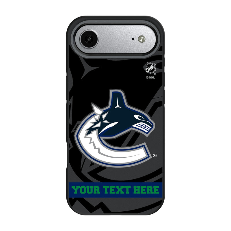 Vancouver Canucks Personalized Tilt iPhone Bump Phone Case for Apple iPhone