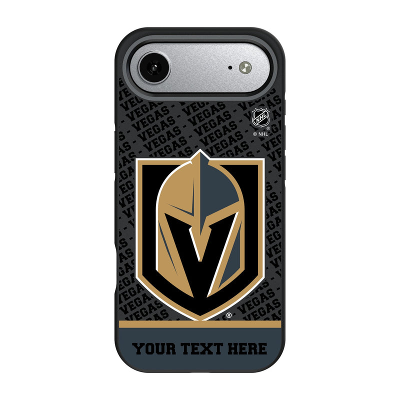 Vegas Golden Knights Personalized EndZone Plus iPhone Bump Phone Case for Apple iPhone
