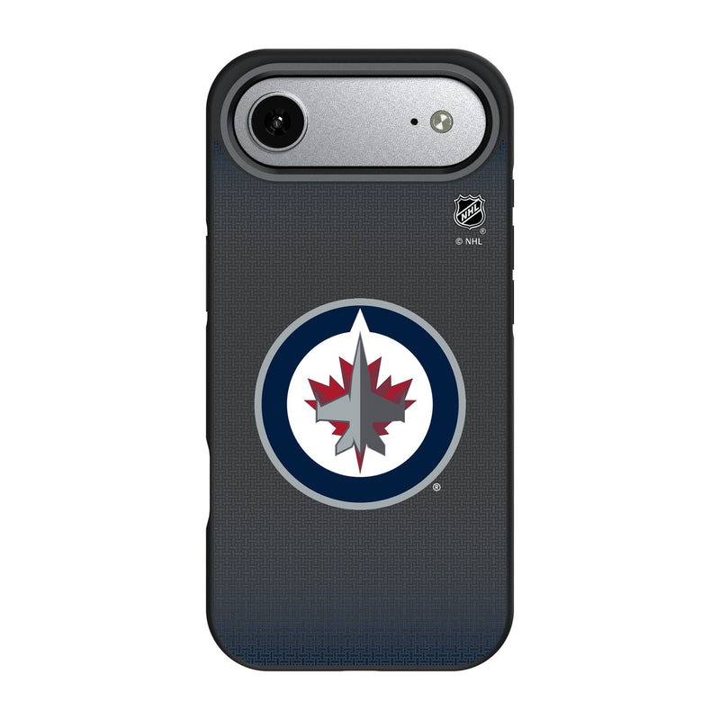 Winnipeg Jets Linen iPhone Bump Phone Case for Apple iPhone