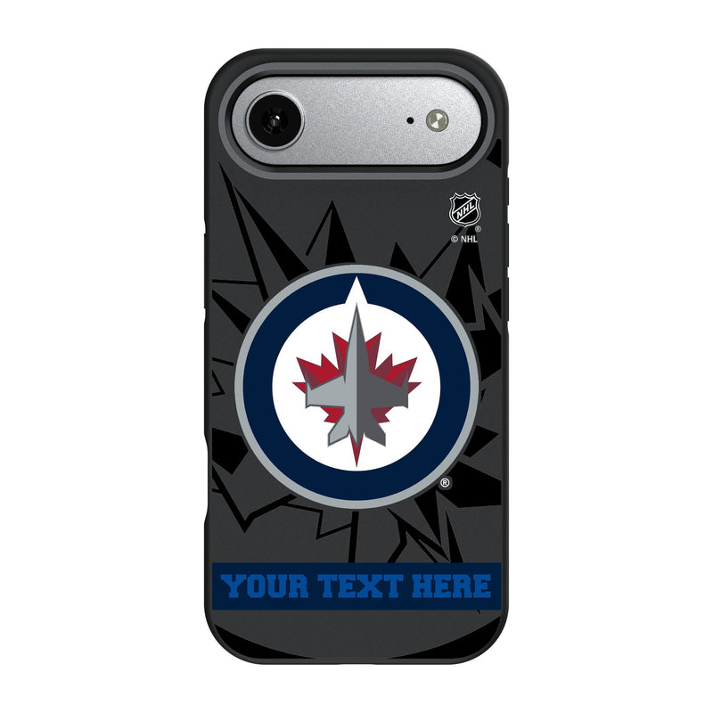 Winnipeg Jets Personalized Tilt iPhone Bump Phone Case for Apple iPhone