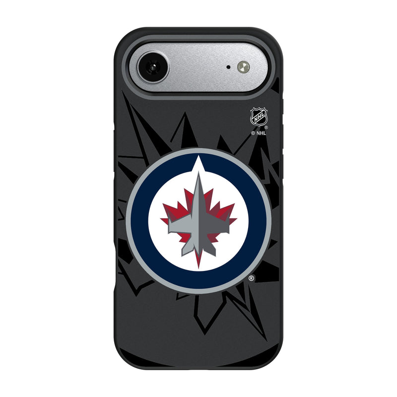 Winnipeg Jets Monocolor Tilt iPhone Bump Phone Case for Apple iPhone