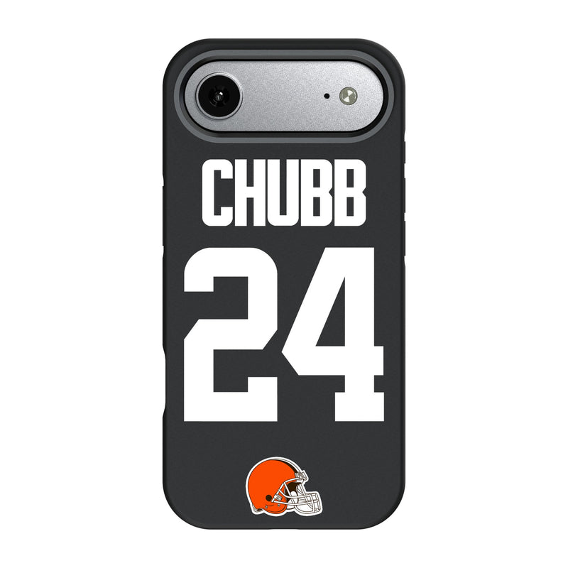 Nick Chubb Cleveland Browns 24 Game Tactic iPhone Bump Phone Case for Apple iPhone