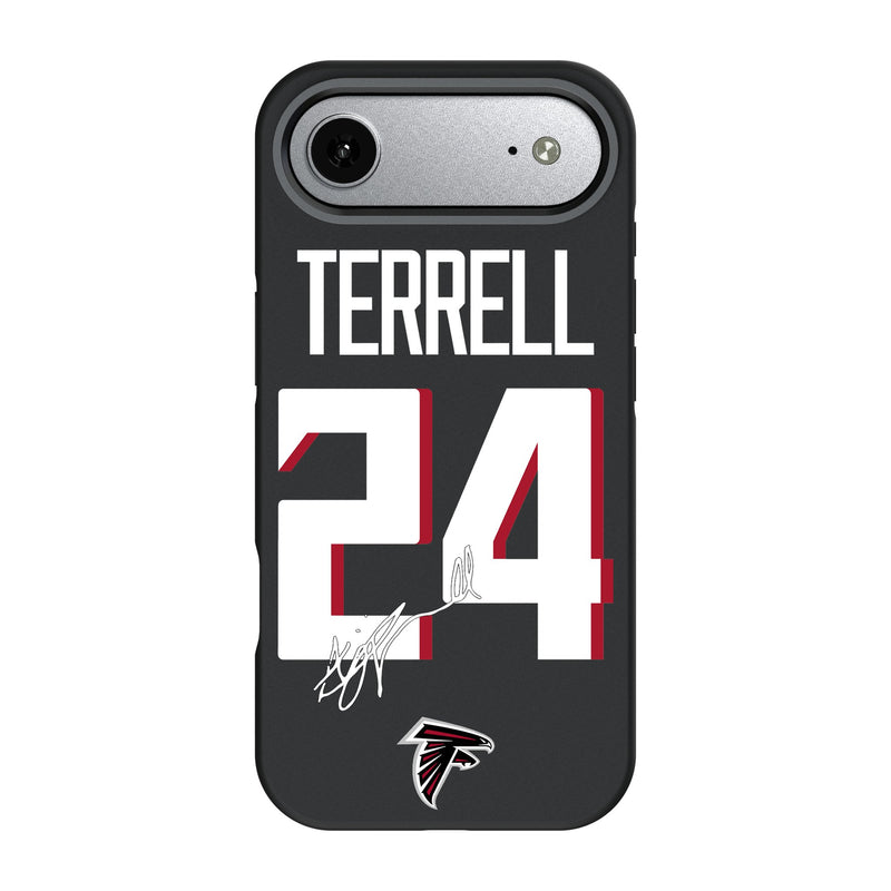 A.J. Terrell Atlanta Falcons 24 Game Tactic iPhone Bump Phone Case for Apple iPhone