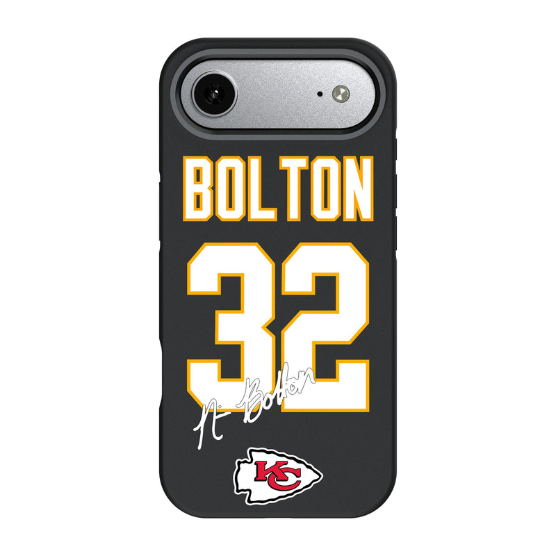 Nick Bolton Kansas City Chiefs 32 Game Tactic iPhone Bump Phone Case for Apple iPhone