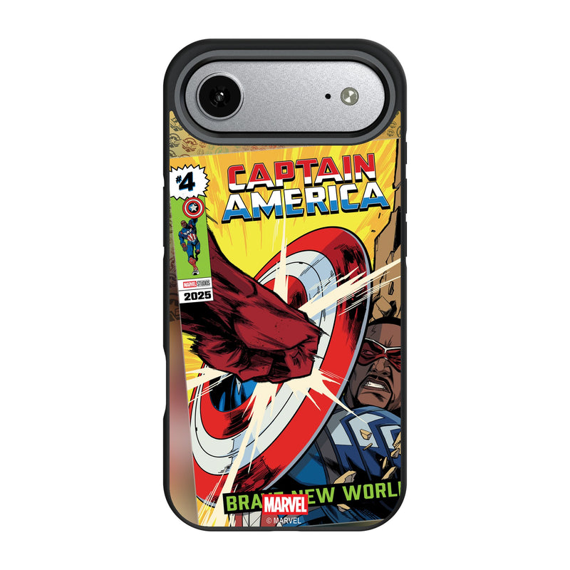 Marvel Avengers Sam Wilson Captain America Classic Cover iPhone Bump Phone Case for Apple iPhone