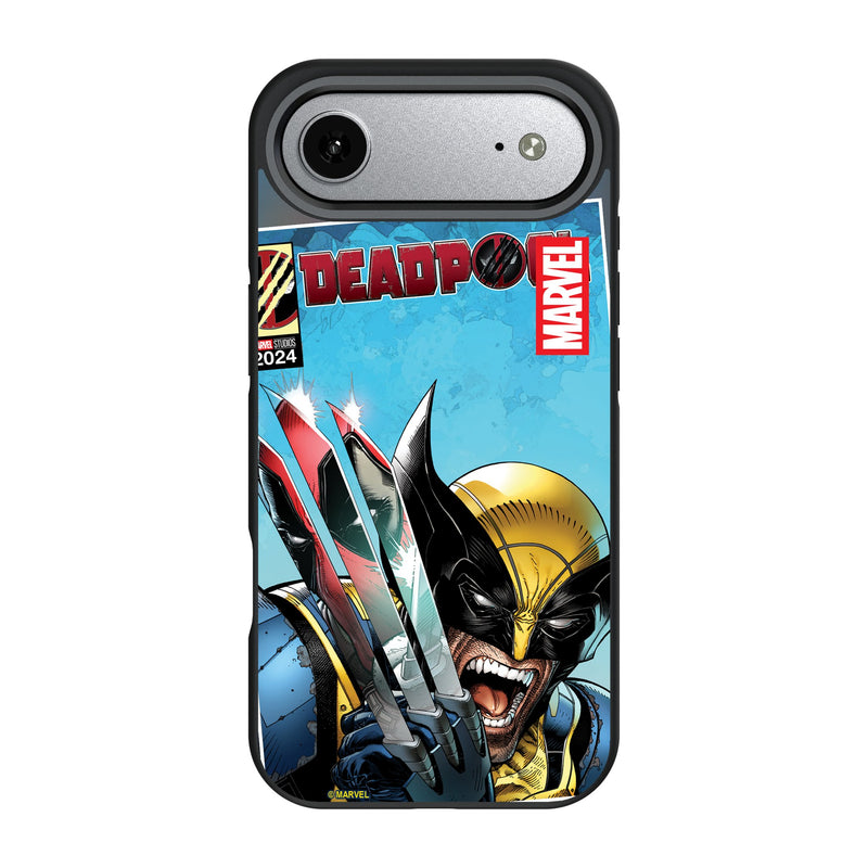 Marvel Deadpool Wolverine Cover Art iPhone Bump Phone Case for Apple iPhone