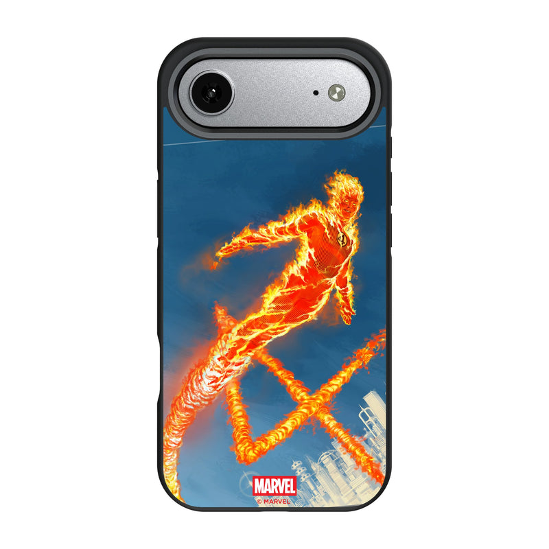 Marvel Human Torch Cover Art iPhone Bump Phone Case for Apple iPhone