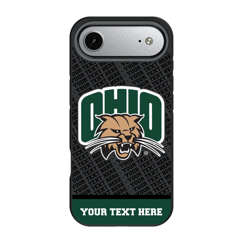 Ohio University Bobcats Personalized EndZone Plus iPhone Bump Phone Case for Apple iPhone