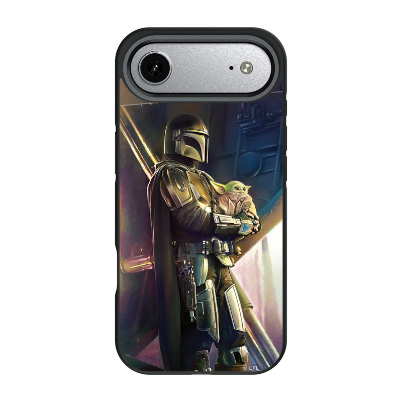 Star Wars: The Mandalorian Din Djarin Portrait iPhone Bump Phone Case for Apple iPhone