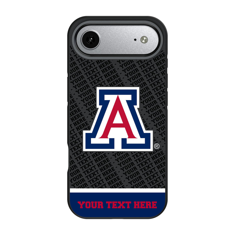 University of Arizona Wildcats Personalized EndZone Plus iPhone Bump Phone Case for Apple iPhone
