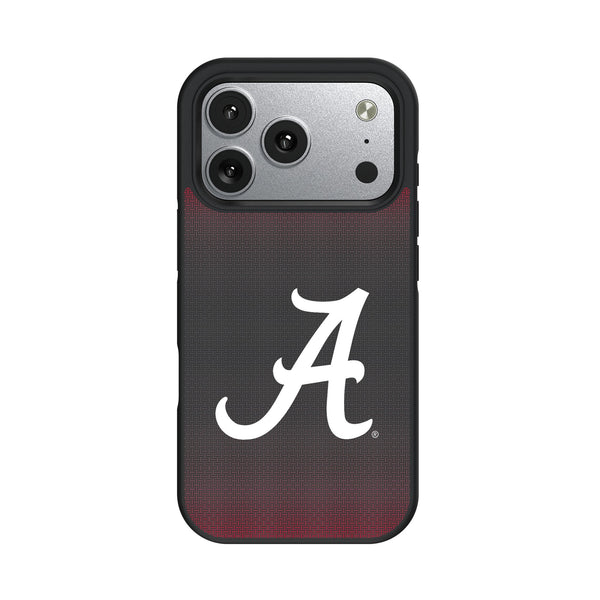 University of Alabama Crimson Tide Script A Linen iPhone Bump Phone Case for Apple iPhone