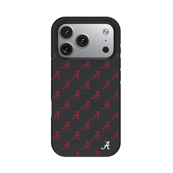 University of Alabama Crimson Tide Script A Fashion Pattern iPhone Bump Phone Case for Apple iPhone
