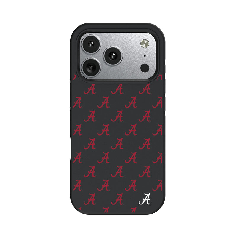 University of Alabama Crimson Tide Script A Fashion Pattern iPhone Bump Phone Case for Apple iPhone