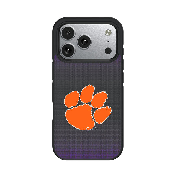 Clemson University Tigers Linen iPhone Bump Phone Case for Apple iPhone