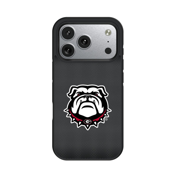 University of Georgia Bulldogs Uga Linen iPhone Bump Phone Case for Apple iPhone
