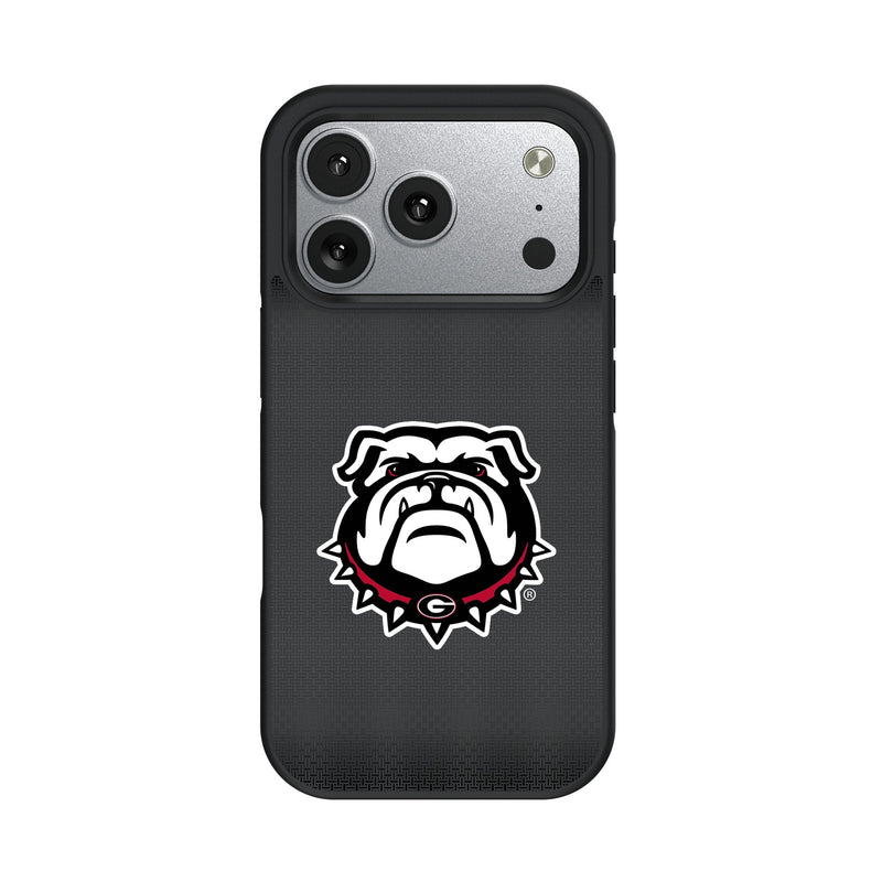 University of Georgia Bulldogs Uga Linen iPhone Bump Phone Case for Apple iPhone